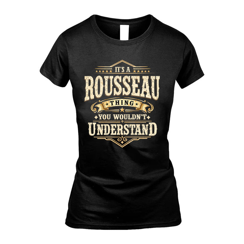ROUSSEAU HH-F009–Personalized Name Quote Apparel “It’s an product image 5