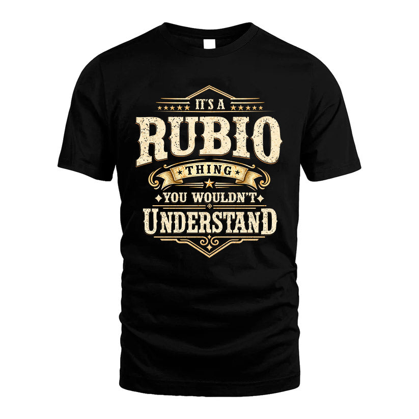 RUBIO HH-F009–Personalized Name Quote Apparel “It’s an product image 1