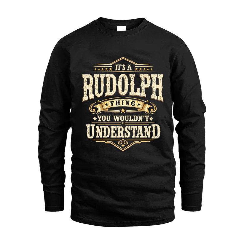 RUDOLPH HH-F009–Personalized Name Quote Apparel “It’s an product image 4