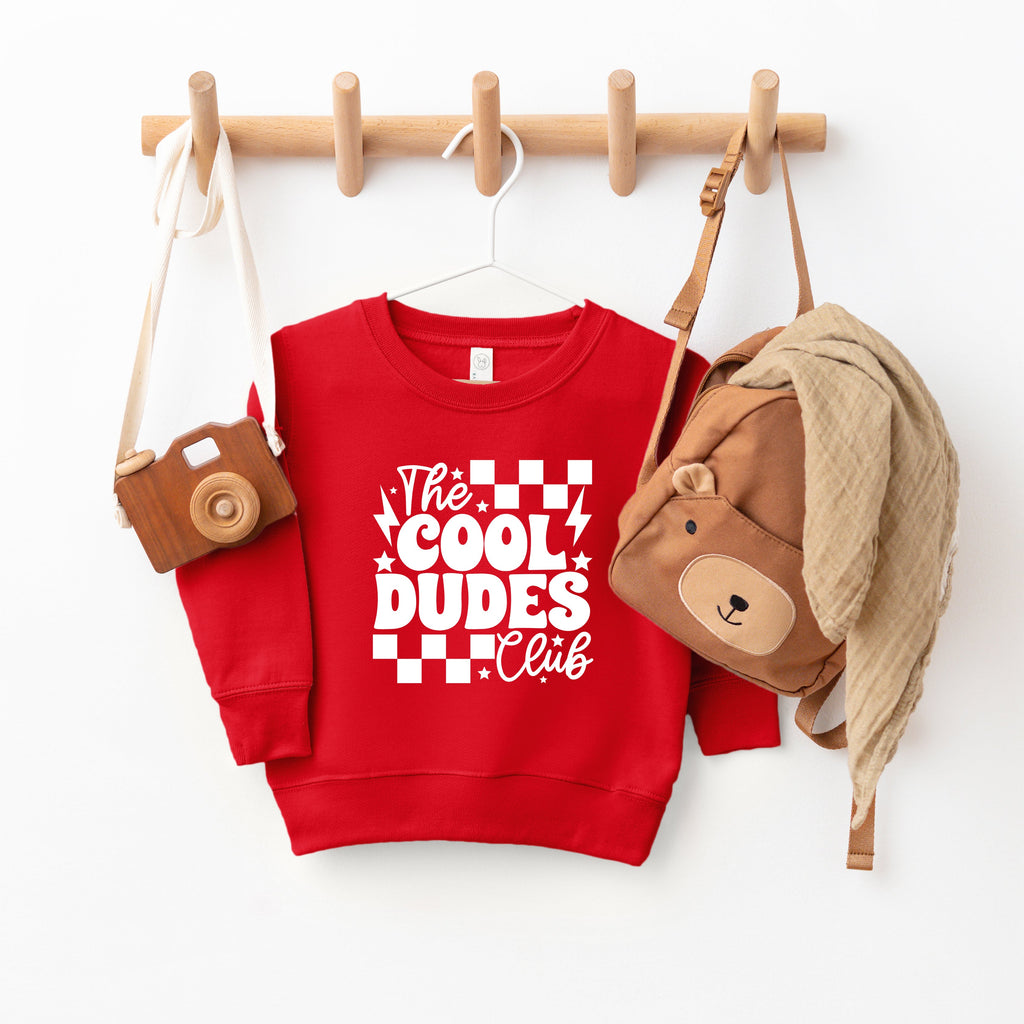 Cool Dudes Club | Toddler Graphic Sweatshirt product image 3