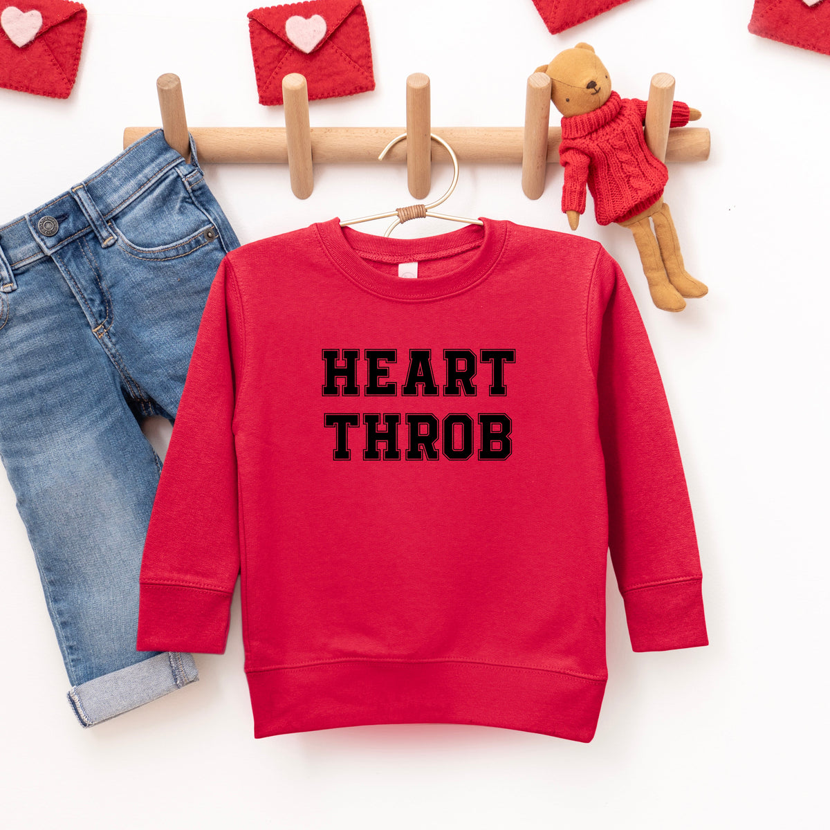 Heart Throb | Toddler Graphic Sweatshirt product image 2