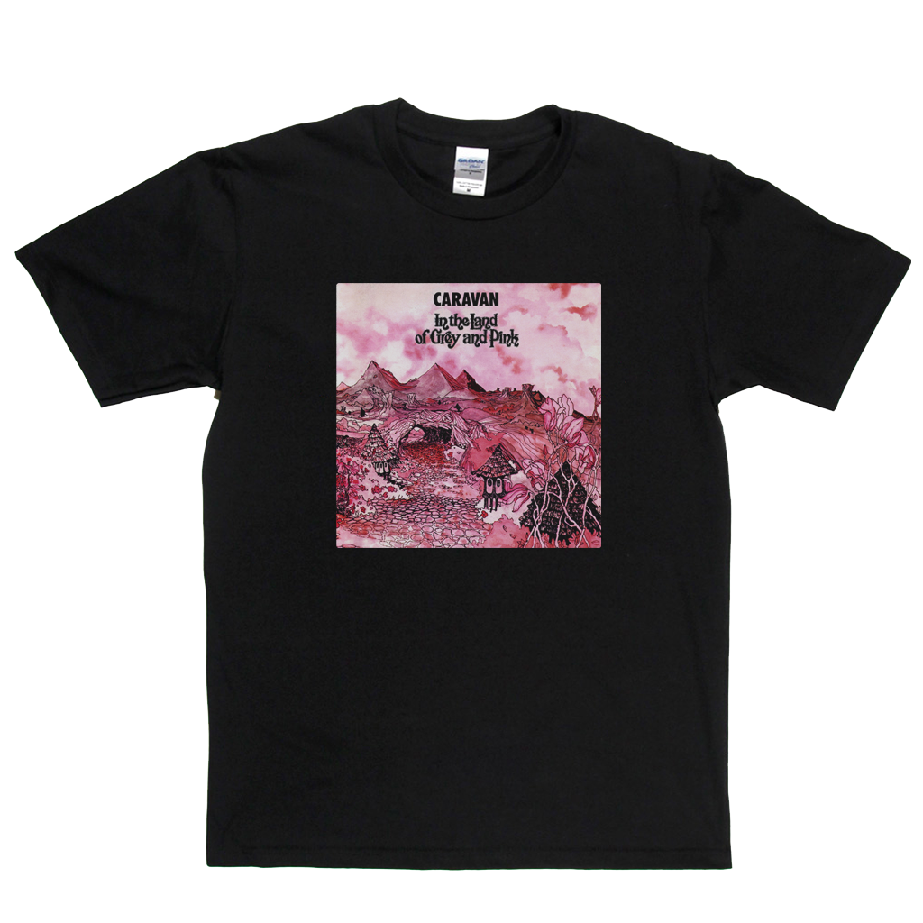 Caravan In The Land Of Grey And Pink T-Shirt product image 1