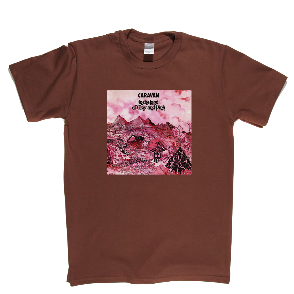 Caravan In The Land Of Grey And Pink T-Shirt product image 2