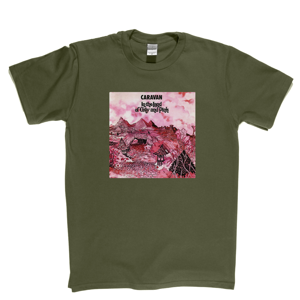 Caravan In The Land Of Grey And Pink T-Shirt product image 3