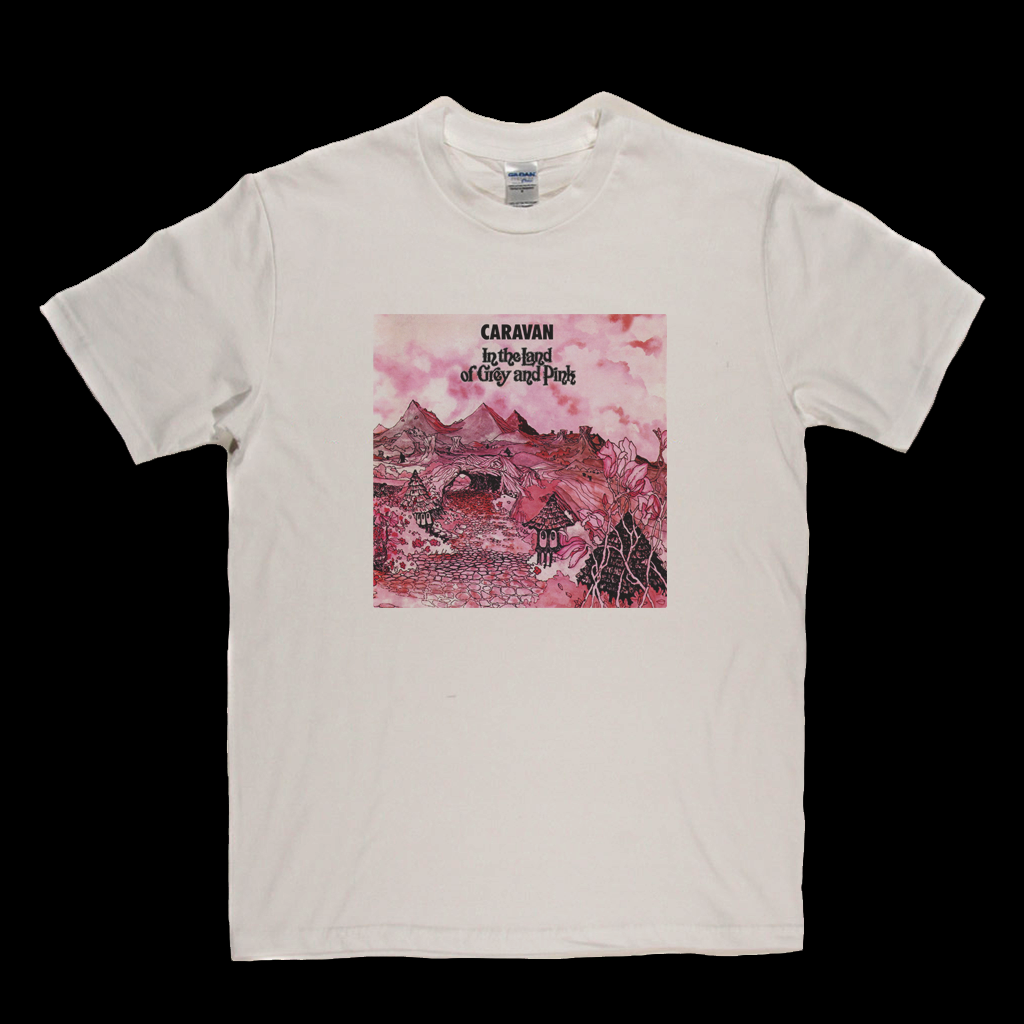Caravan In The Land Of Grey And Pink T-Shirt product image 6