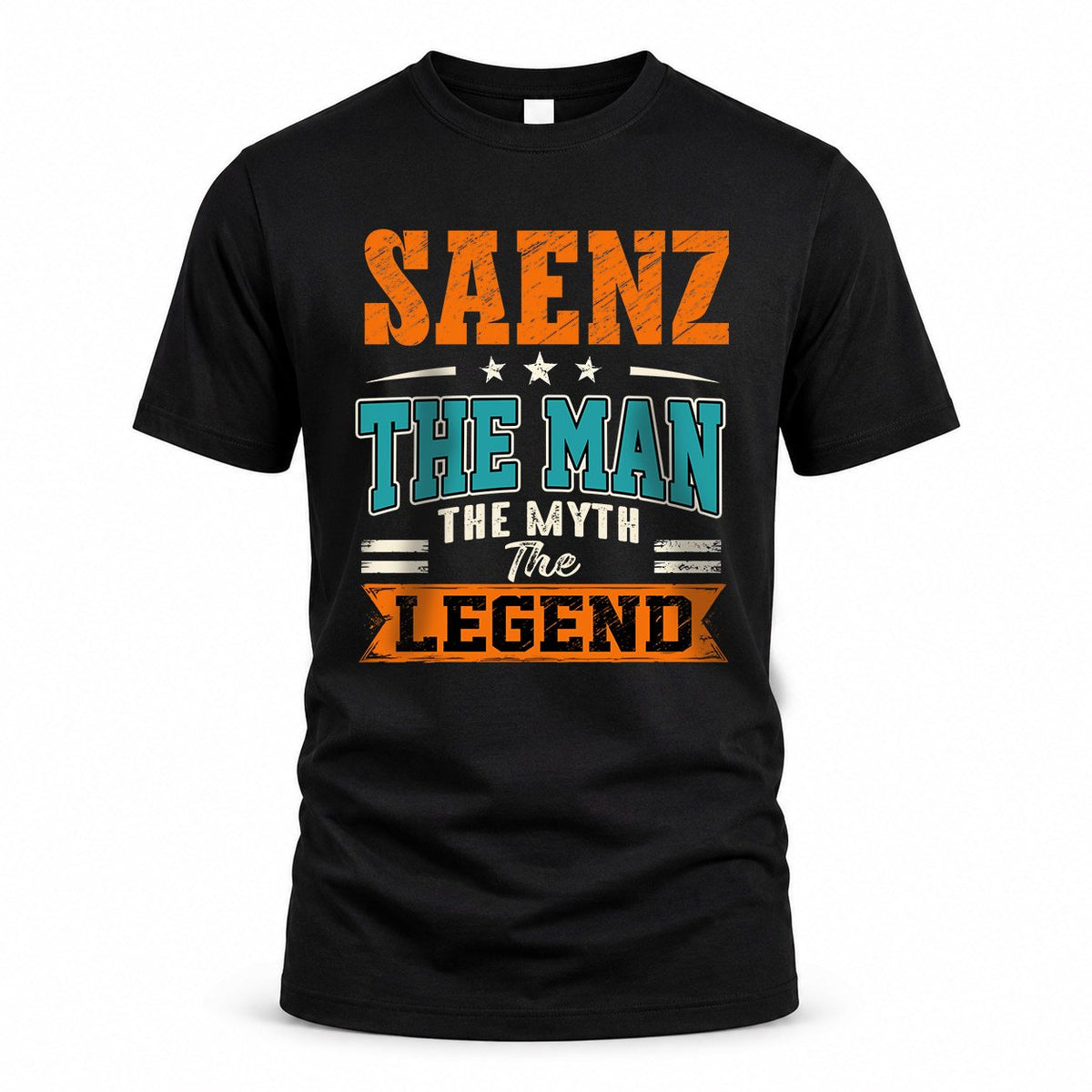 SAENZ HH F007 The Man Myth Legend Personalized Shirt – Gift product image 1