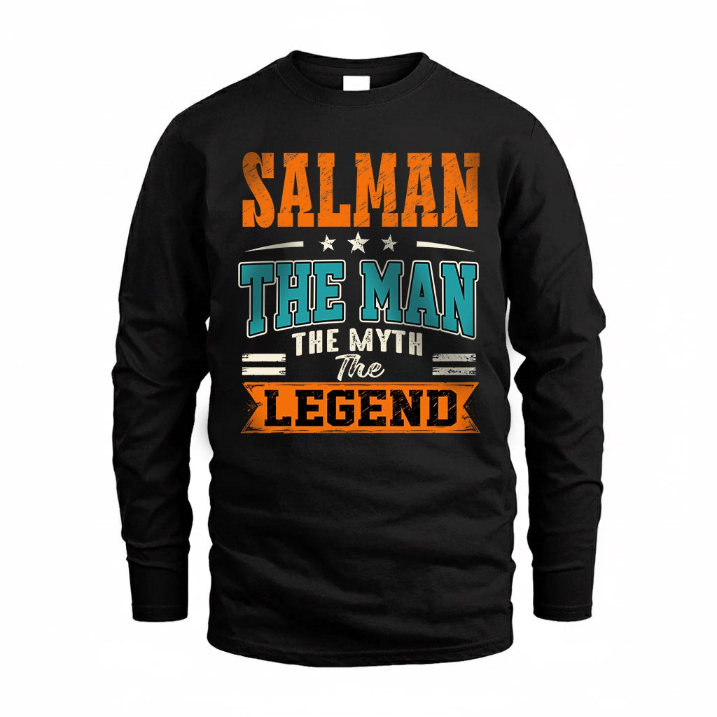 SALMAN HH F007 The Man Myth Legend Personalized Shirt – product image 4
