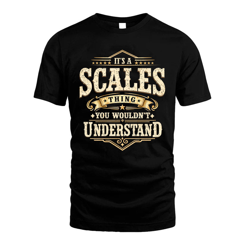 SCALES HH-F009–Personalized Name Quote Apparel “It’s an product image 1