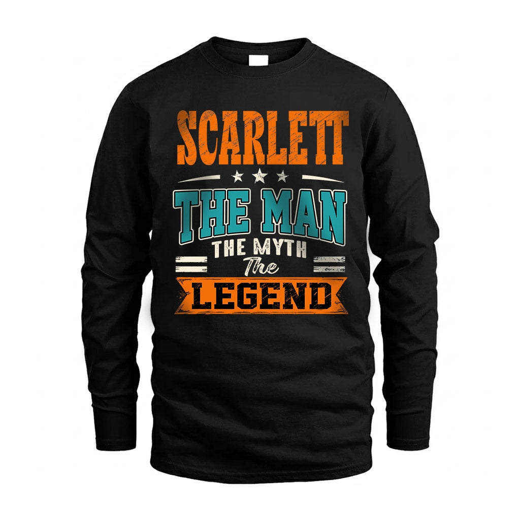 SCARLETT HH F007 The Man Myth Legend Personalized Shirt – product image 4