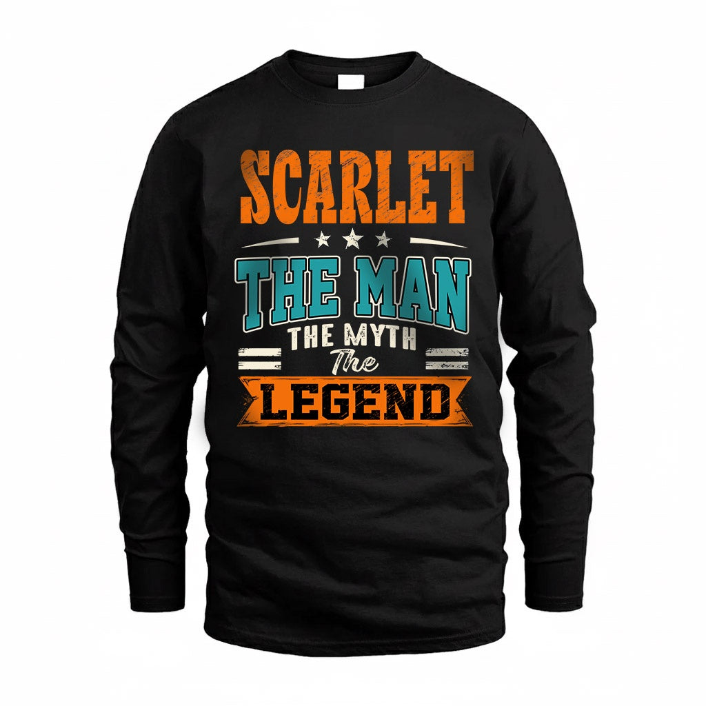 SCARLET HH F007 The Man Myth Legend Personalized Shirt – product image 4