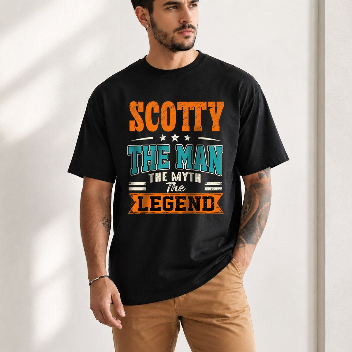 SCOTTY HH F007 The Man Myth Legend Personalized Shirt – product image 7