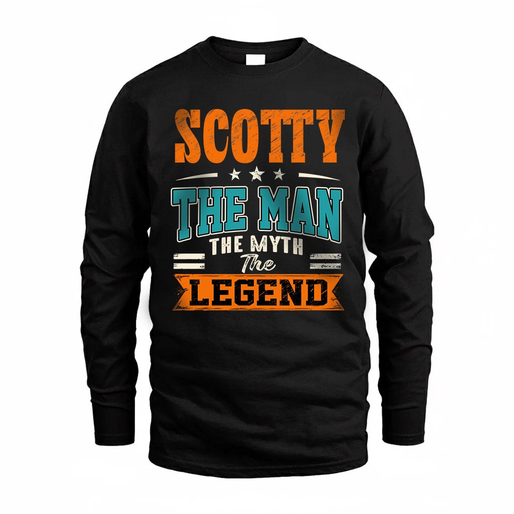 SCOTTY HH F007 The Man Myth Legend Personalized Shirt – product image 4