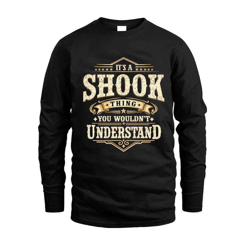 SHOOK HH-F009–Personalized Name Quote Apparel “It’s an product image 4