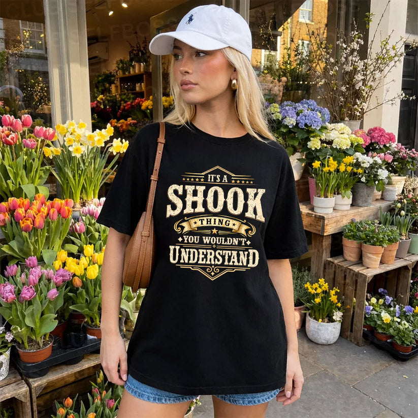 SHOOK HH-F009–Personalized Name Quote Apparel “It’s an product image 8