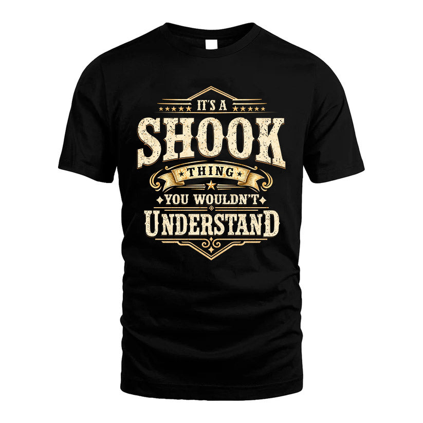 SHOOK HH-F009–Personalized Name Quote Apparel “It’s an product image 1