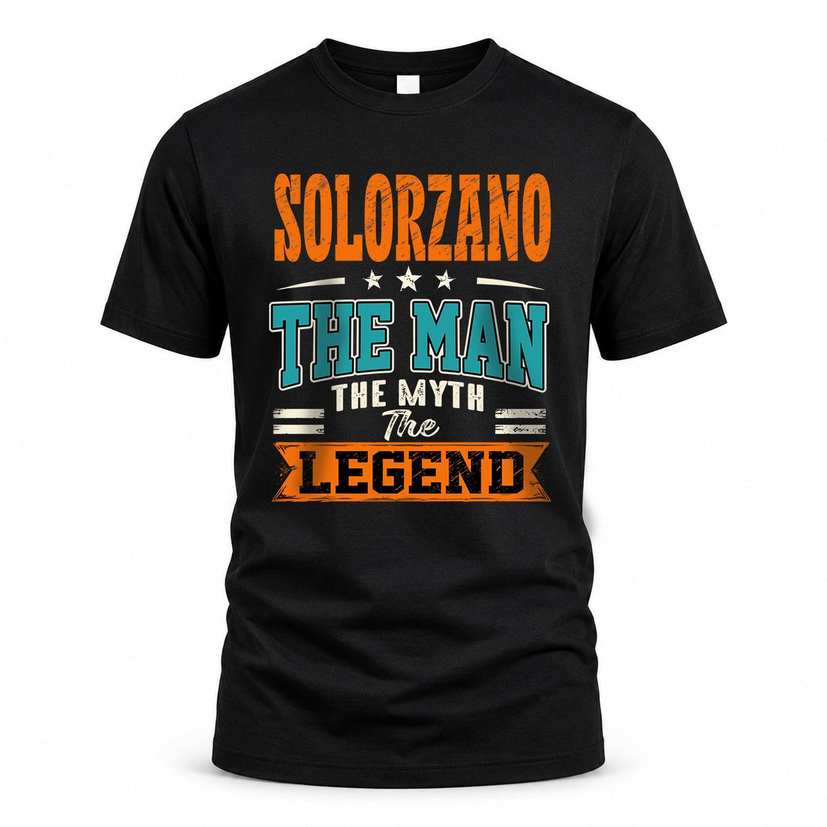 SOLORZANO HH F007 The Man Myth Legend Personalized Shirt – product image 1