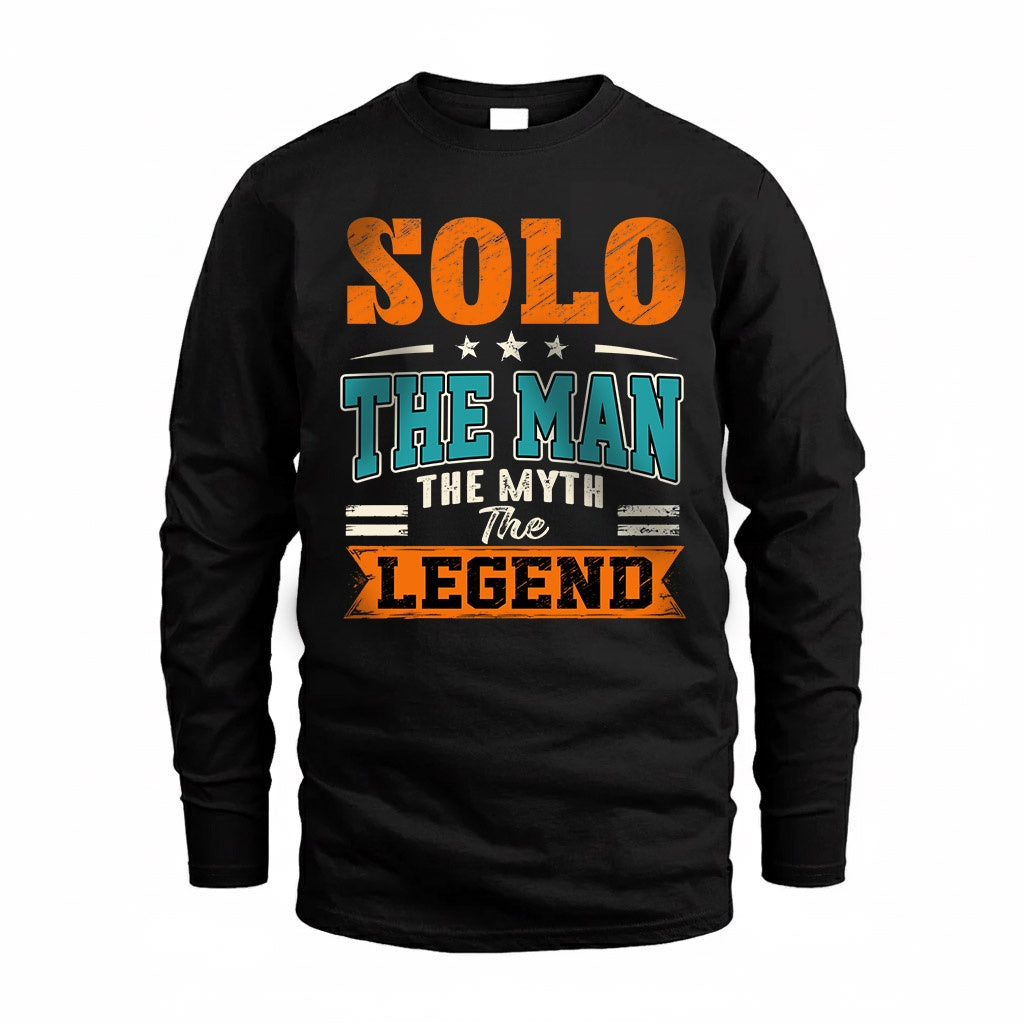 SOLO HH F007 The Man Myth Legend Personalized Shirt – Gift product image 4