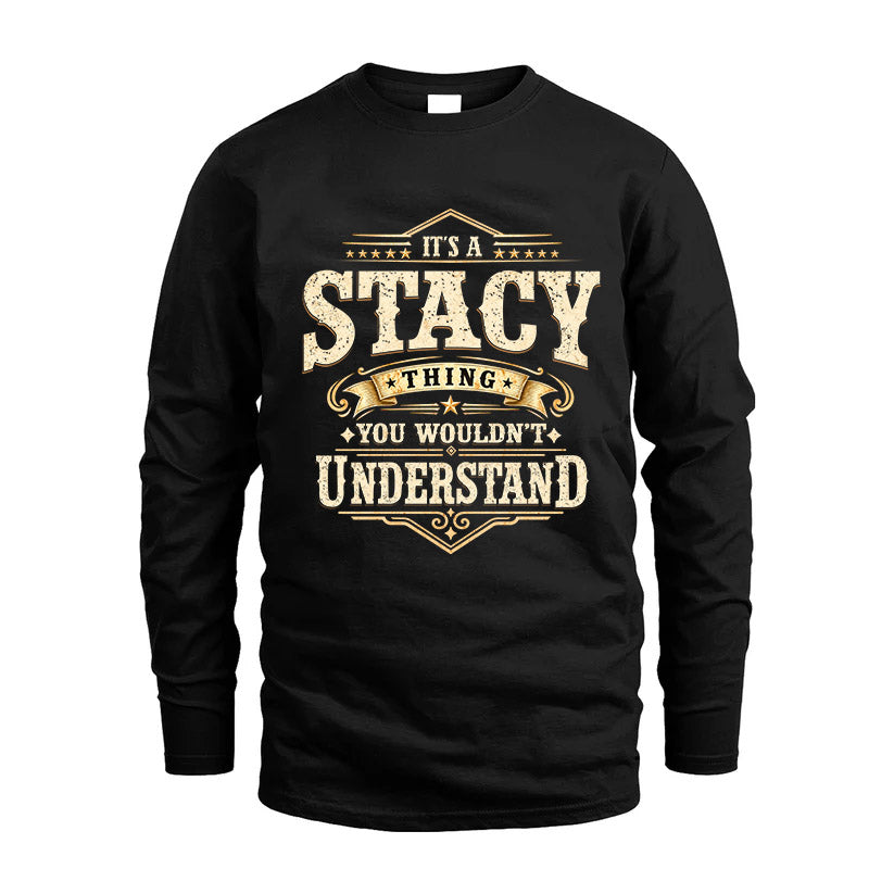 STACY HH-F009–Personalized Name Quote Apparel “It’s an product image 4