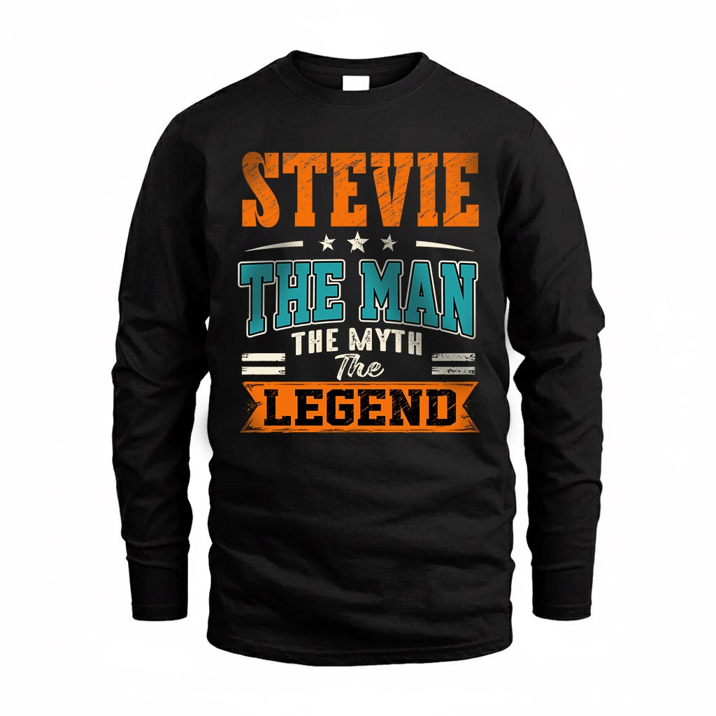 STEVIE HH F007 The Man Myth Legend Personalized Shirt – product image 4