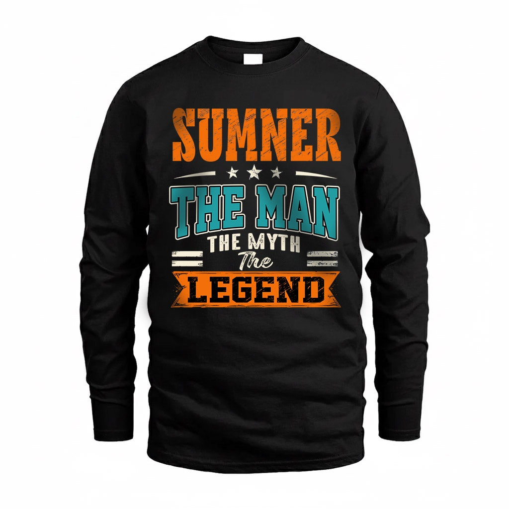 SUMNER HH F007 The Man Myth Legend Personalized Shirt – product image 4