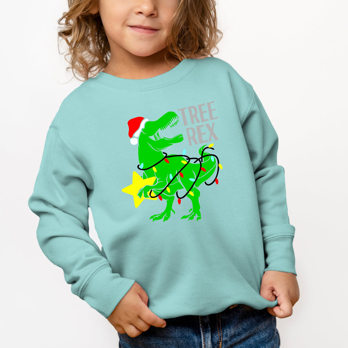 Tree Rex | Youth Ultra-Soft Graphic Sweatshirt product image 1