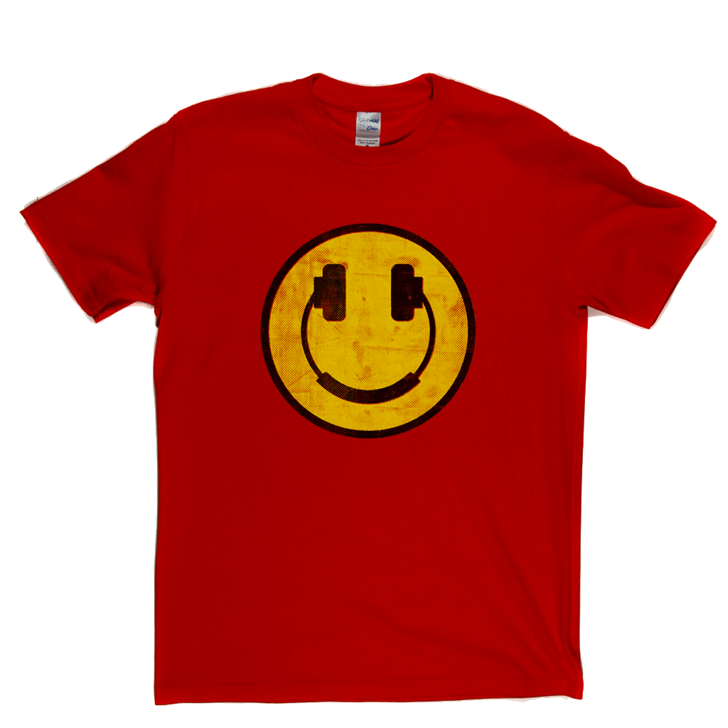 Smiley Headphones T-Shirt product image 6