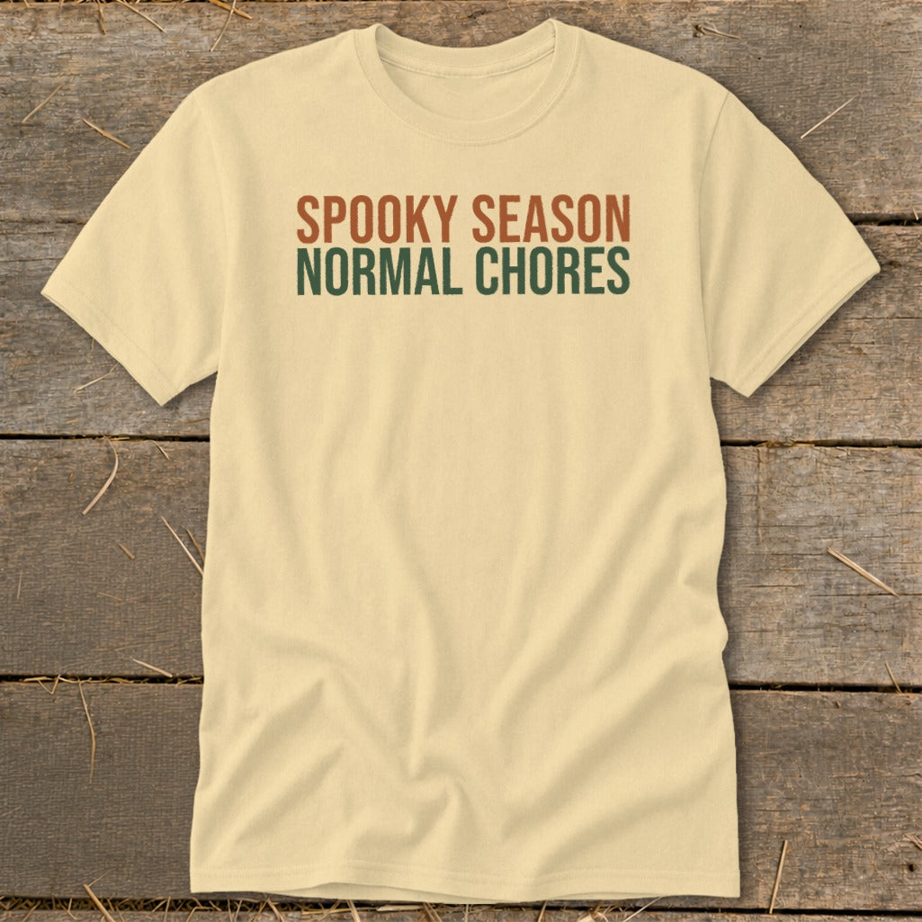 Spooky Season Normal Chores Classic Tee product image 4
