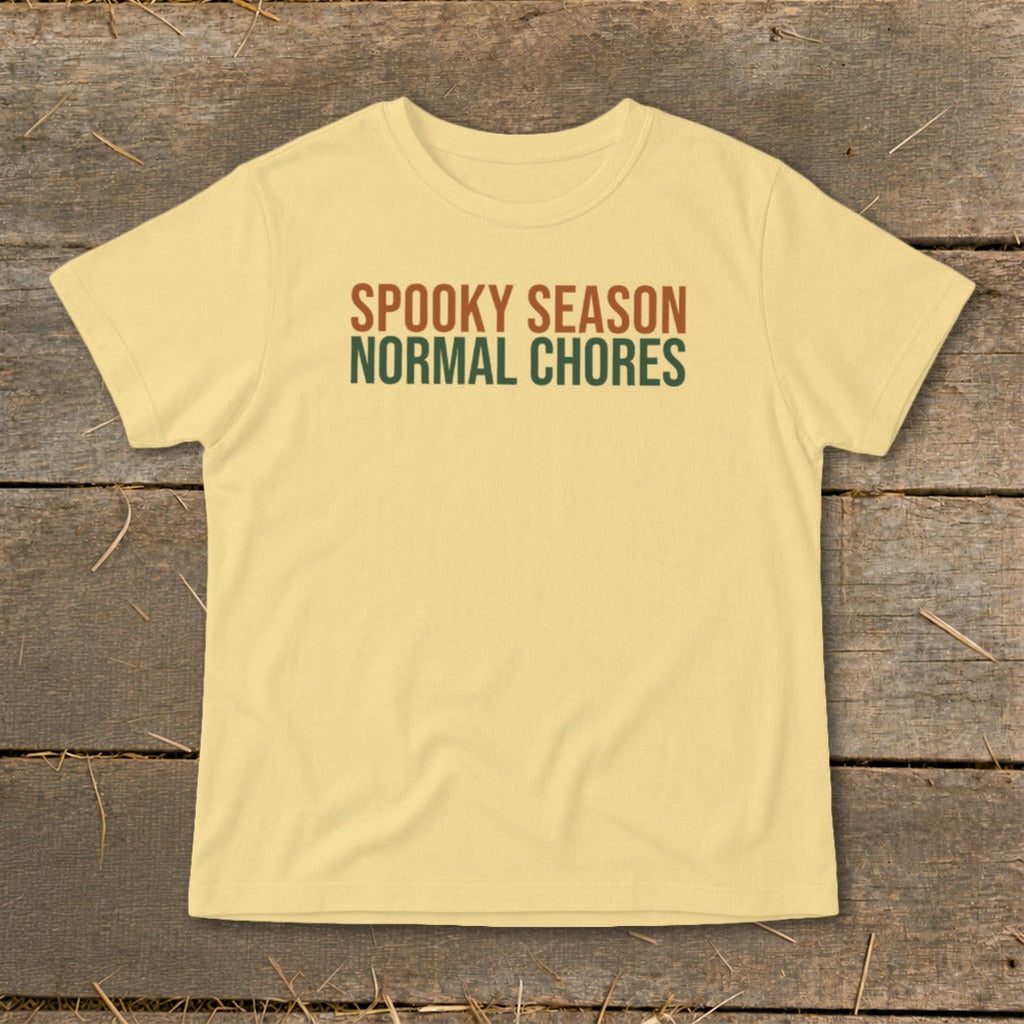 Spooky Season Normal Chores Infant Tee product image 4