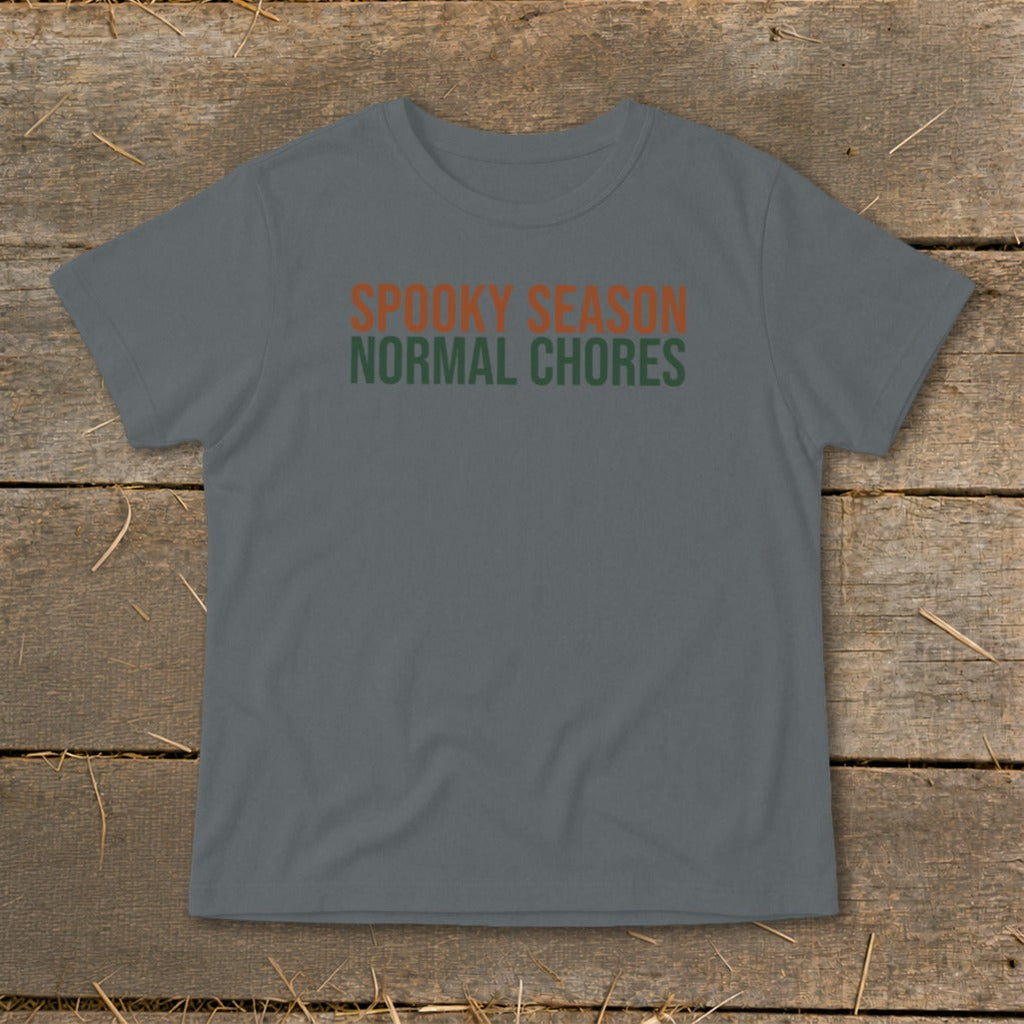 Spooky Season Normal Chores Infant Tee product image 5