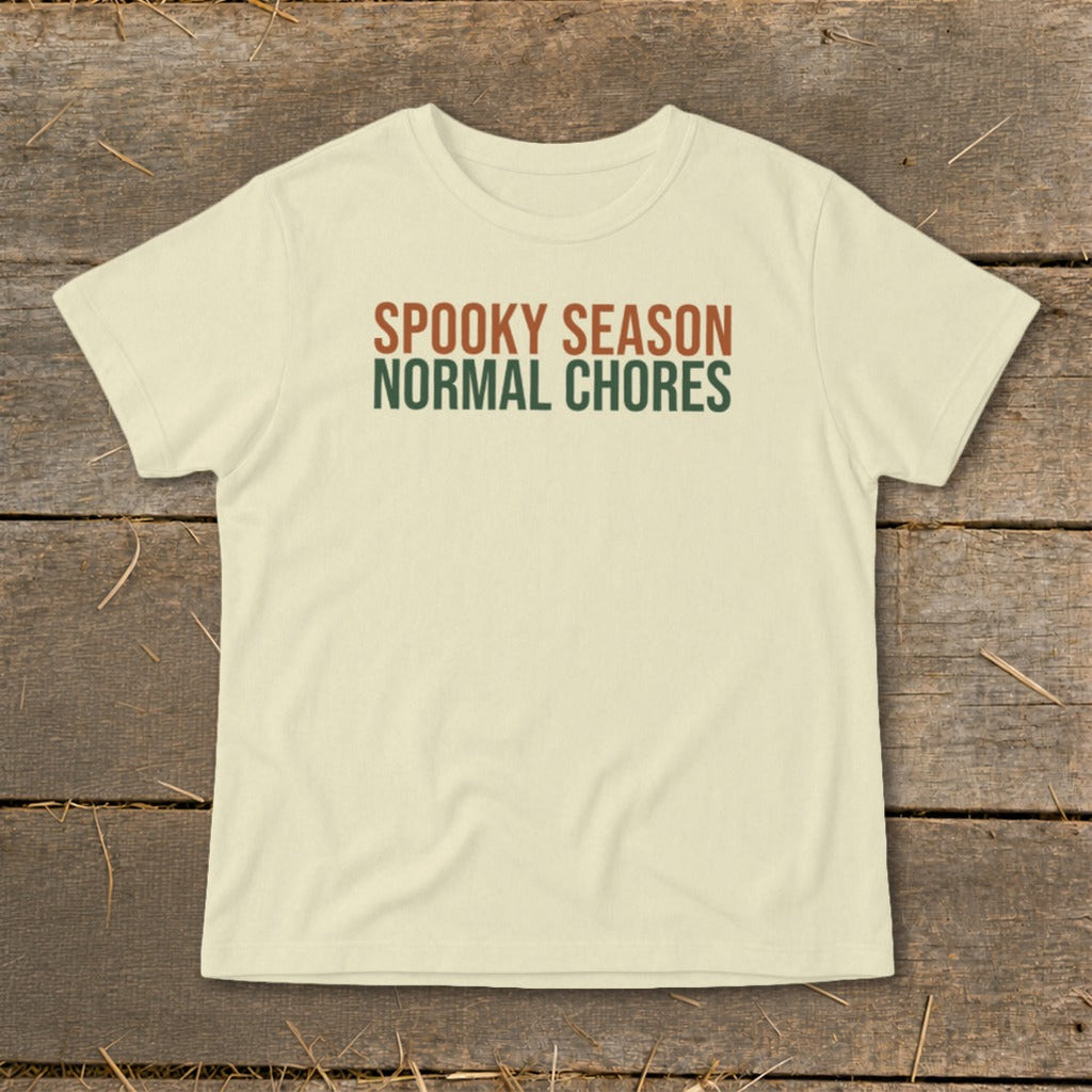 Spooky Season Normal Chores Infant Tee product image 1