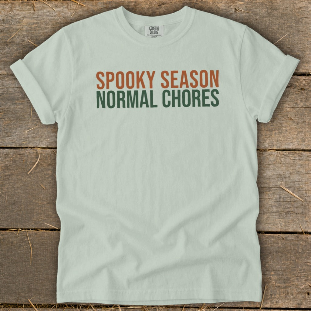 Spooky Season Normal Chores Signature Tee product image 2