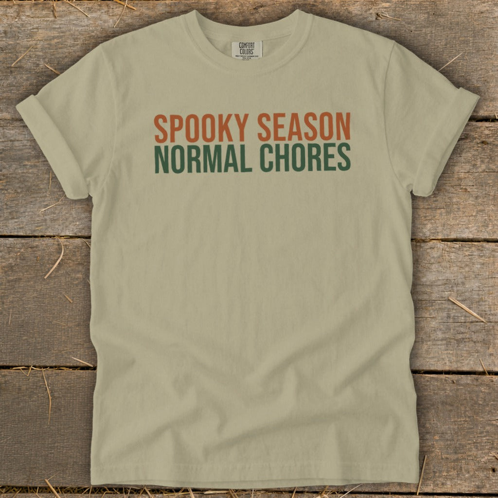 Spooky Season Normal Chores Signature Tee product image 3