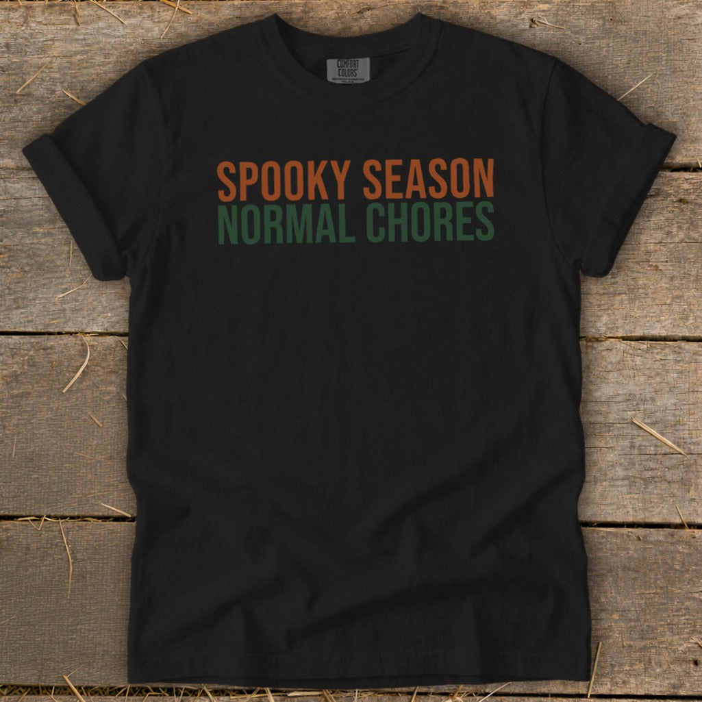 Spooky Season Normal Chores Signature Tee product image 4