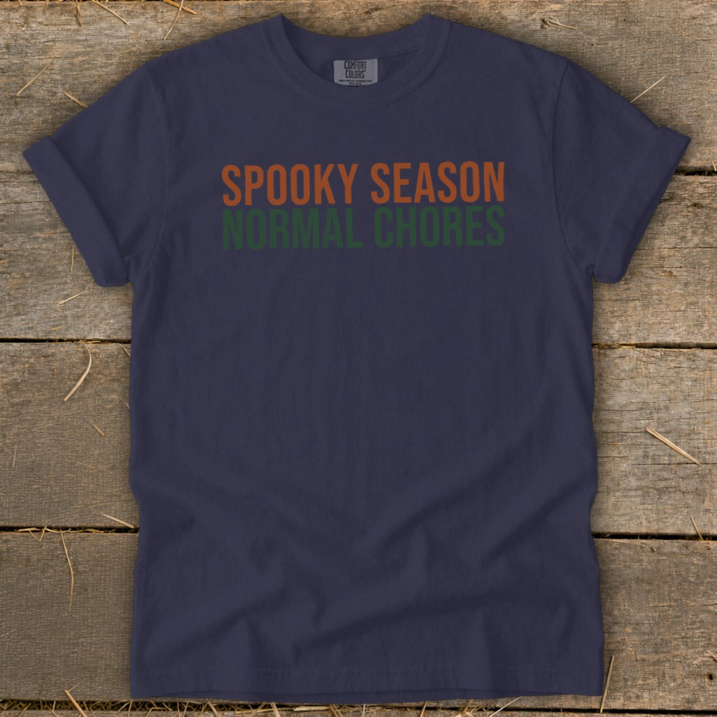 Spooky Season Normal Chores Signature Tee product image 5