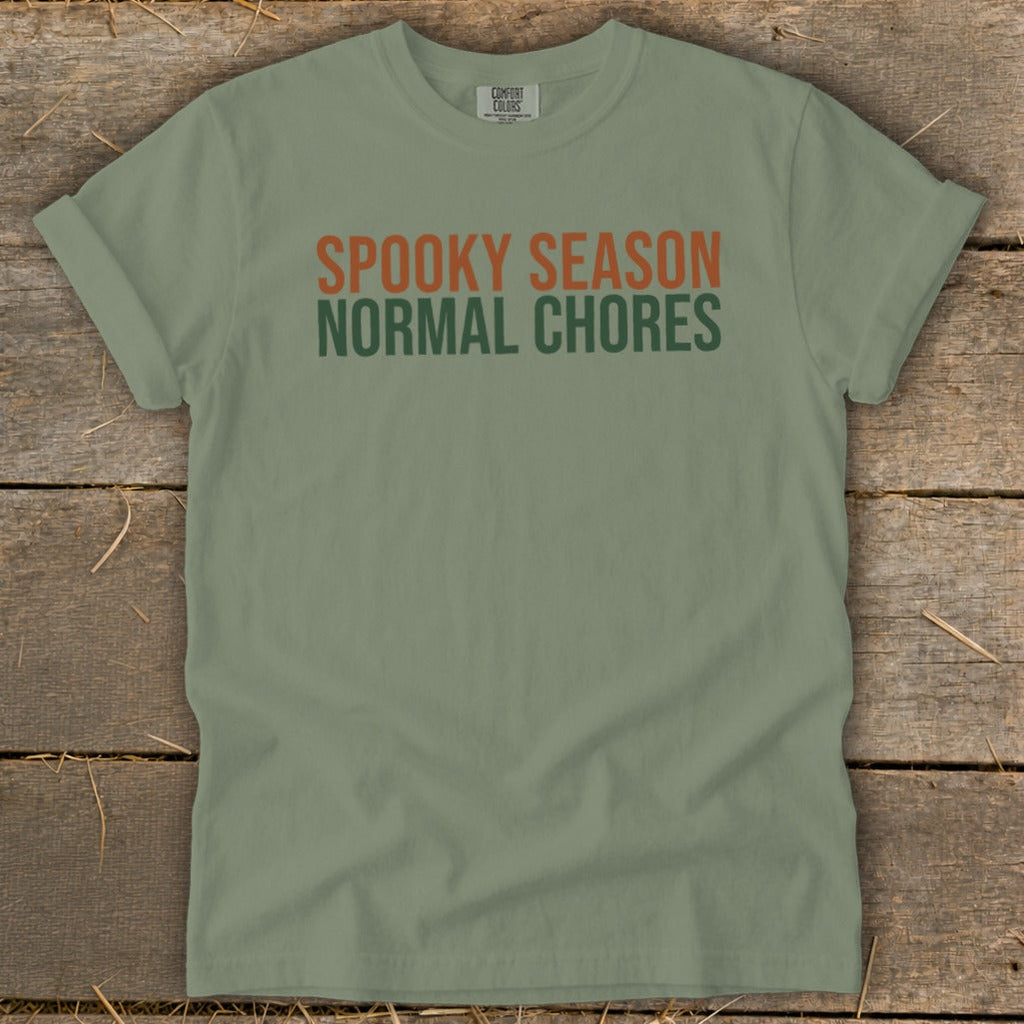 Spooky Season Normal Chores Signature Tee product image 6