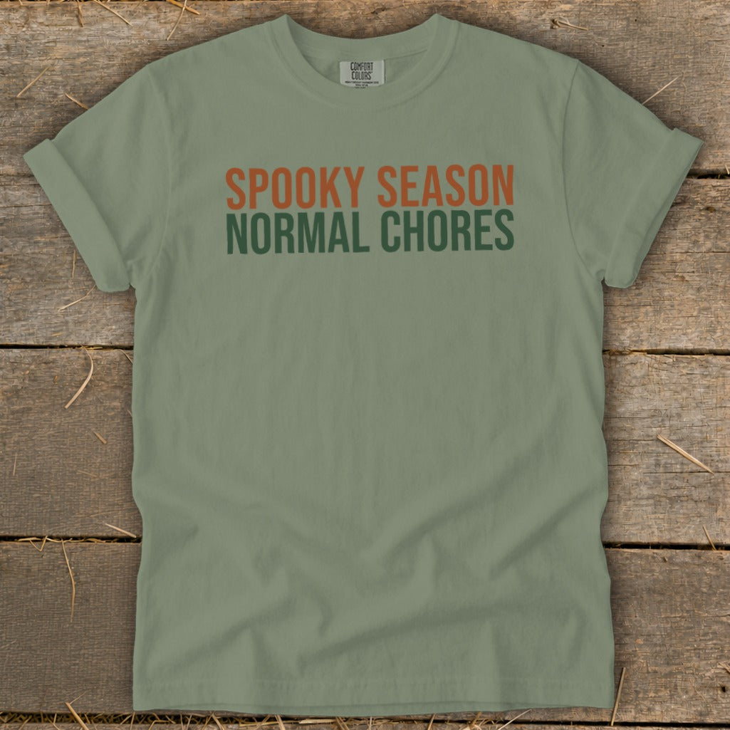 Spooky Season Normal Chores Signature Tee product image 6