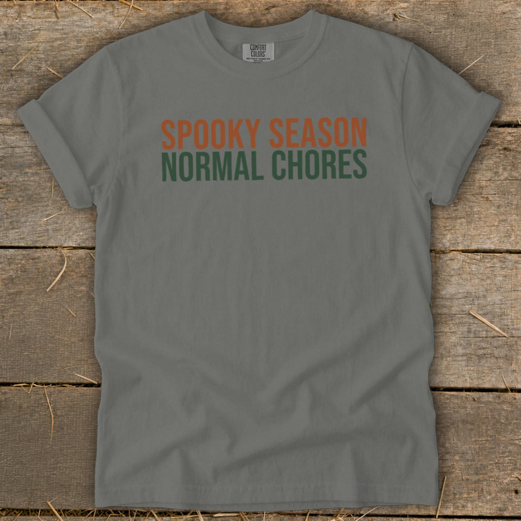 Spooky Season Normal Chores Signature Tee product image 7