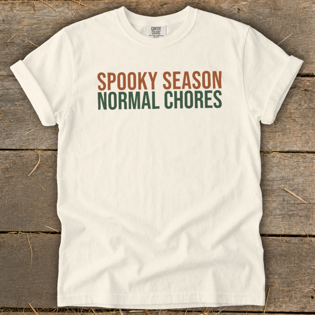 Spooky Season Normal Chores Signature Tee product image 1