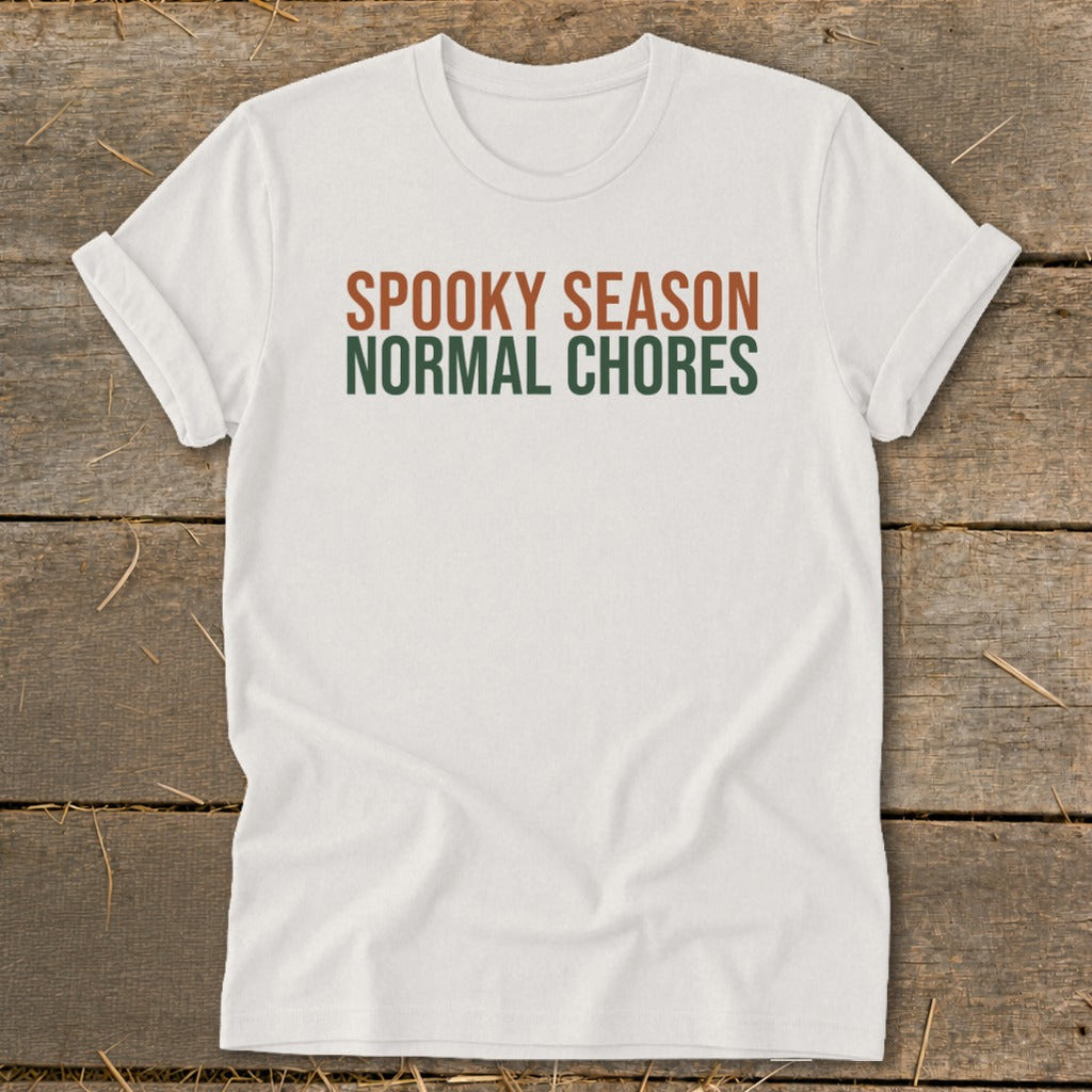 Spooky Season Normal Chores Softstyle Tee product image 2
