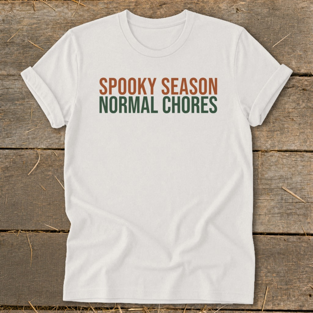 Spooky Season Normal Chores Softstyle Tee product image 2