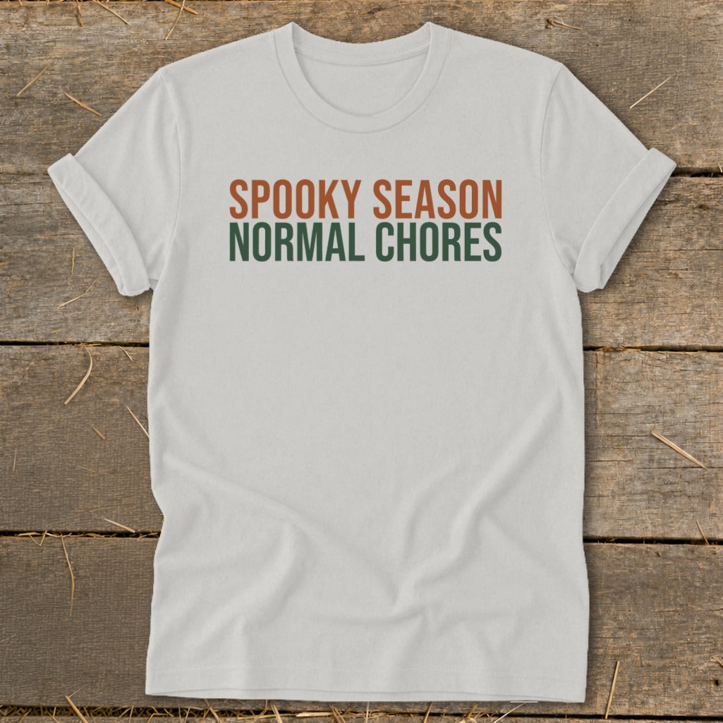 Spooky Season Normal Chores Softstyle Tee product image 3