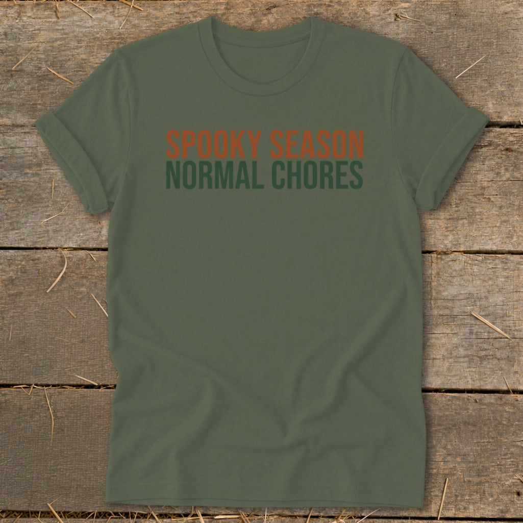 Spooky Season Normal Chores Softstyle Tee product image 4