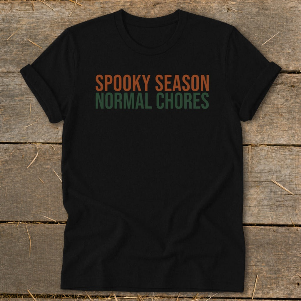 Spooky Season Normal Chores Softstyle Tee product image 5