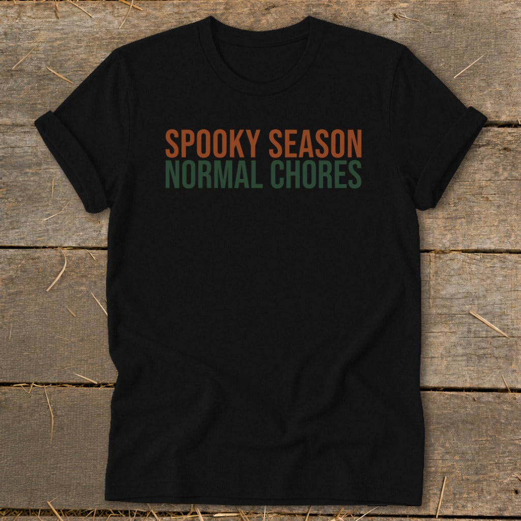 Spooky Season Normal Chores Softstyle Tee product image 5