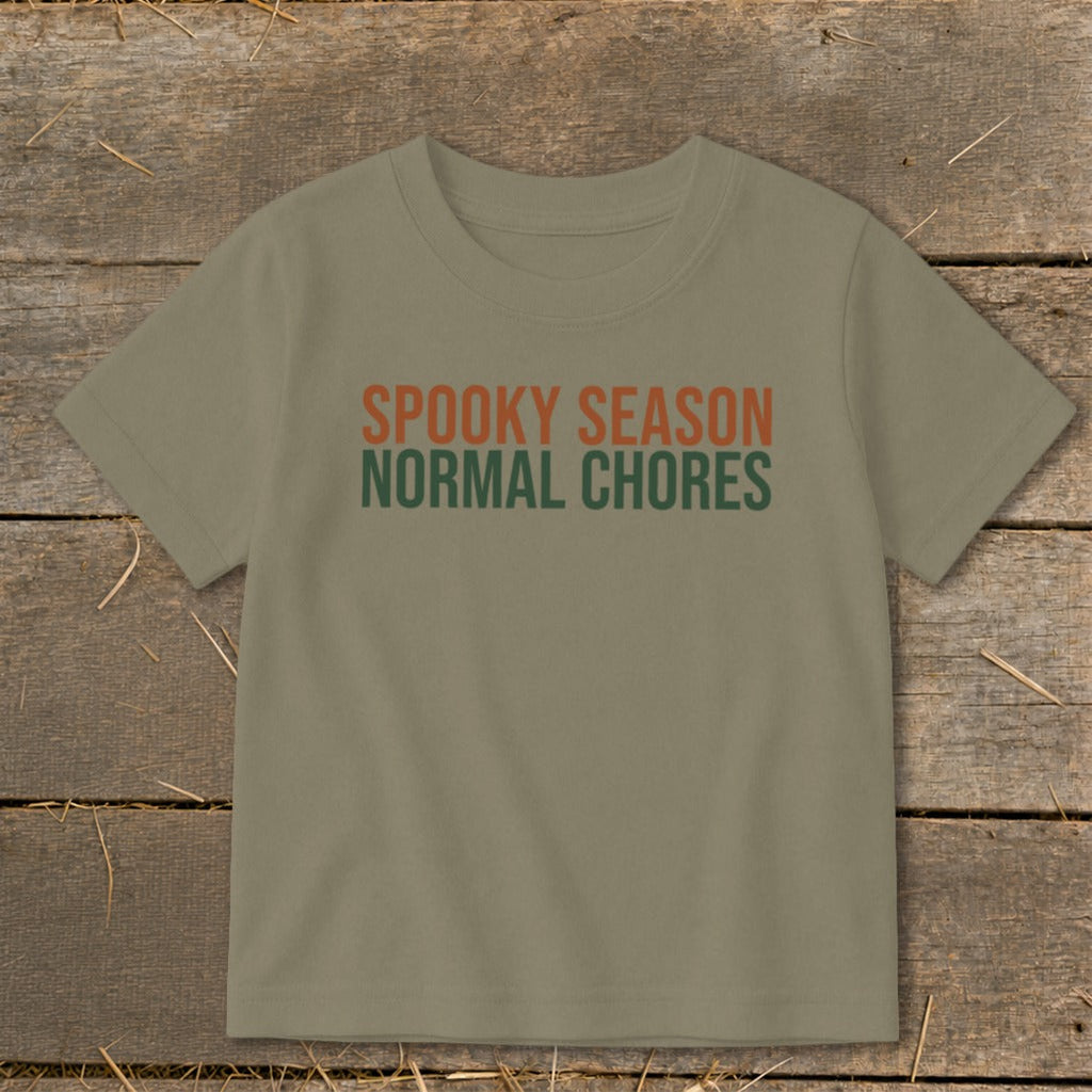 Spooky Season Normal Chores Toddler Tee product image 5