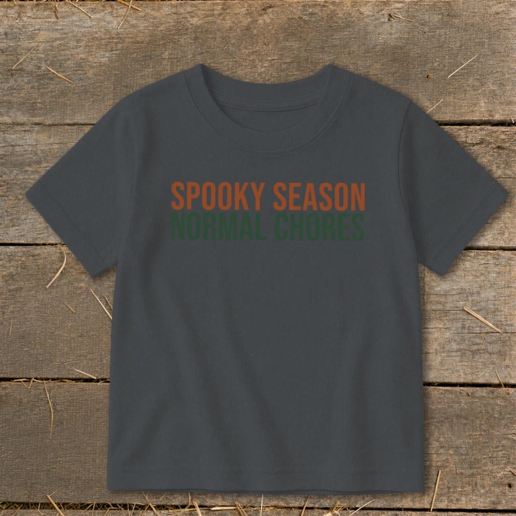 Spooky Season Normal Chores Toddler Tee product image 8