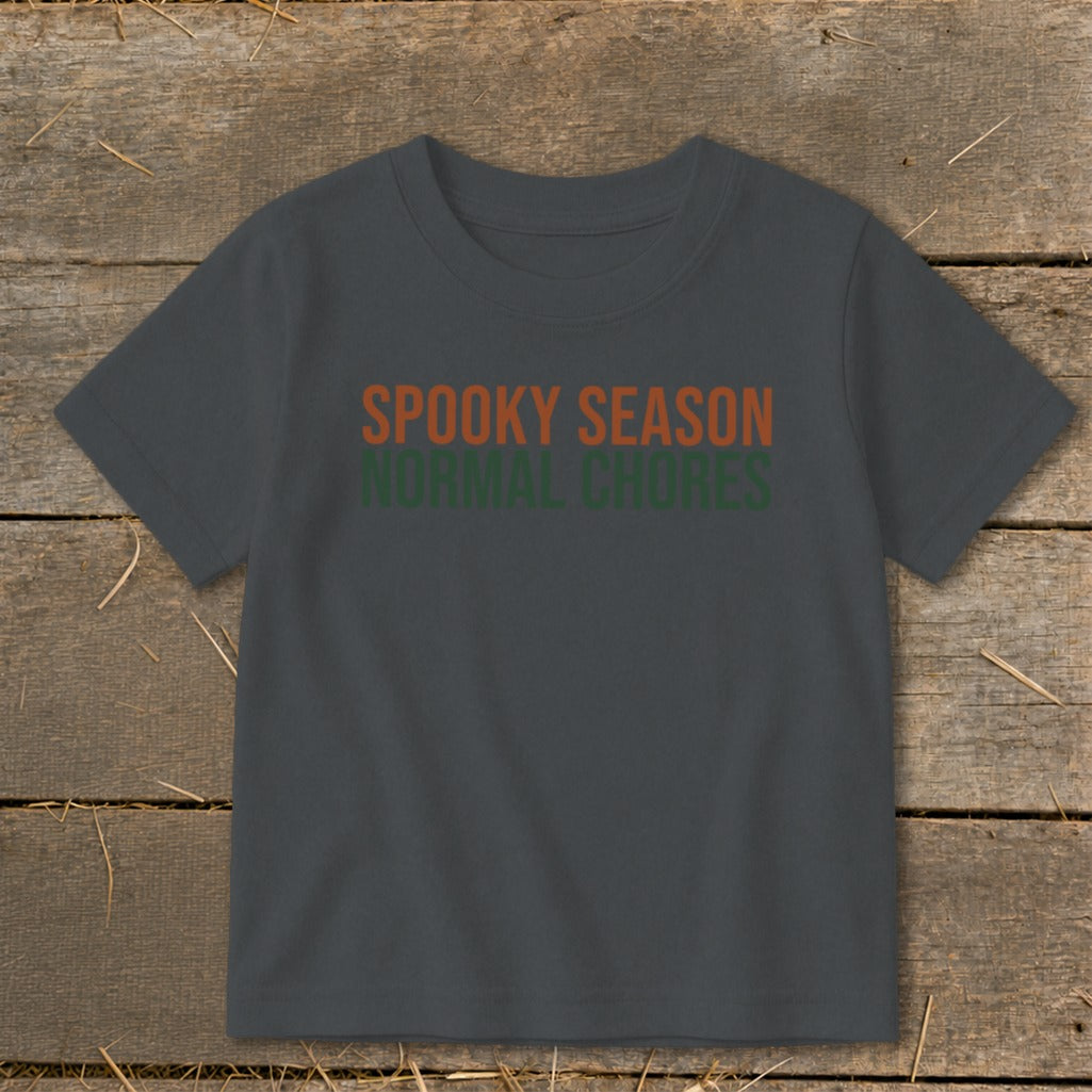 Spooky Season Normal Chores Toddler Tee product image 8