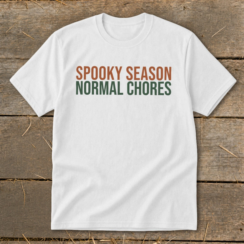 Spooky Season Normal Chores Youth Tee product image 1