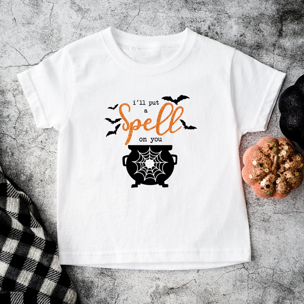 I'll Put A Spell On You Glitter | Youth Graphic Short product image 1