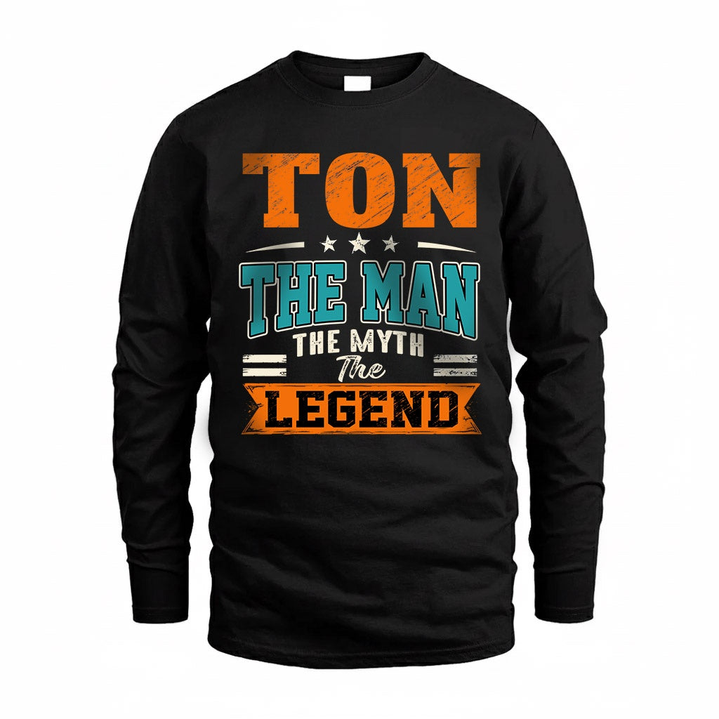 TON HH F007 The Man Myth Legend Personalized Shirt – Gift product image 4